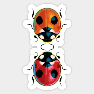 Ladybugs Sticker